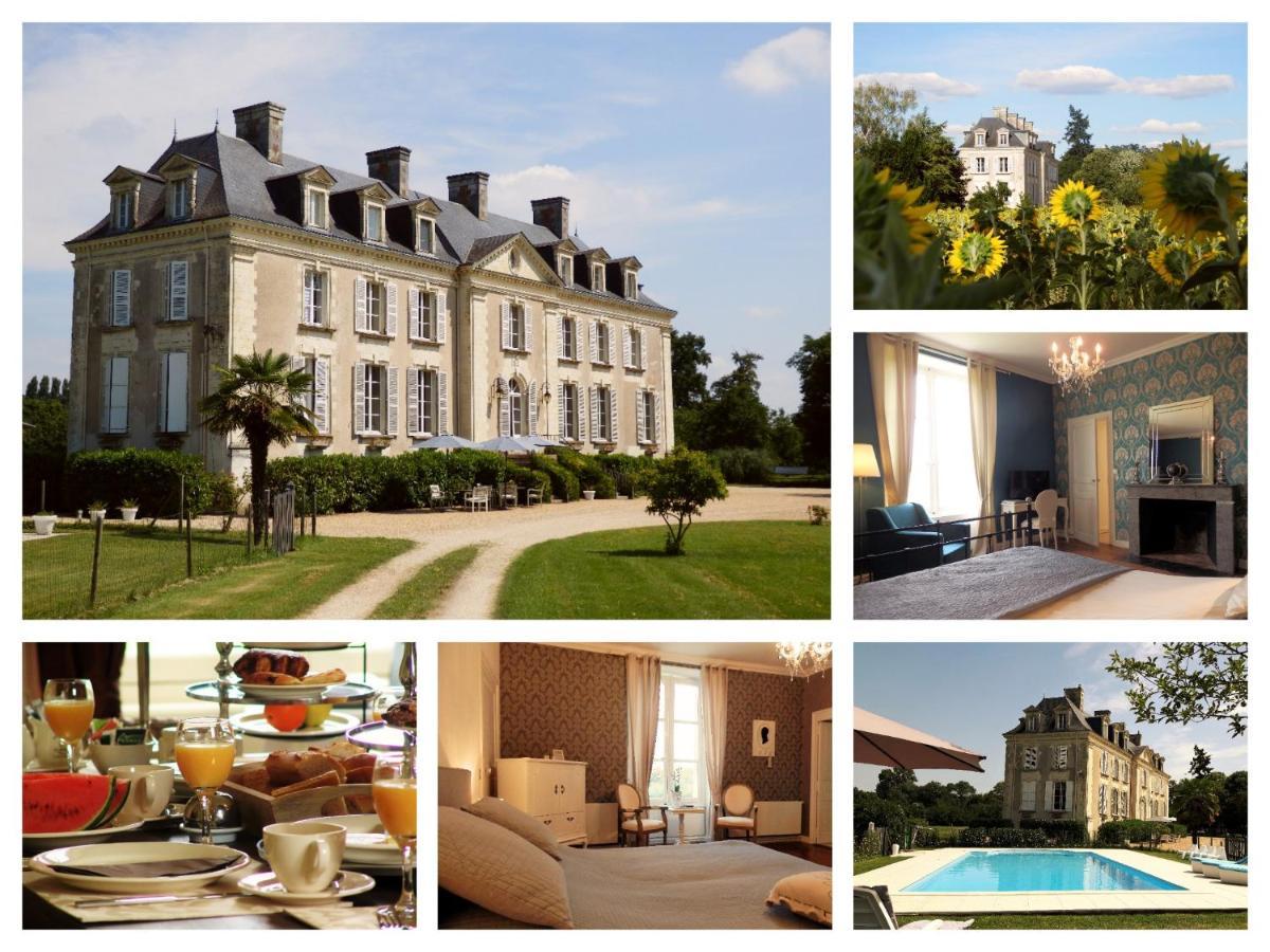 Chateau La Mothaye - Self Catering Apartments With Pool In The Loire Valley Les Bois-d'Anjou Экстерьер фото